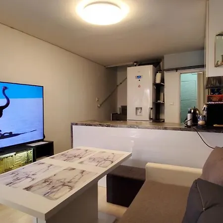 Deluxe Center House With Garden's Tent ,2 Bedrooms And Living Next To The And Sea Garden- 5 Min By Walk,with Equiped Kitchen Burgasz